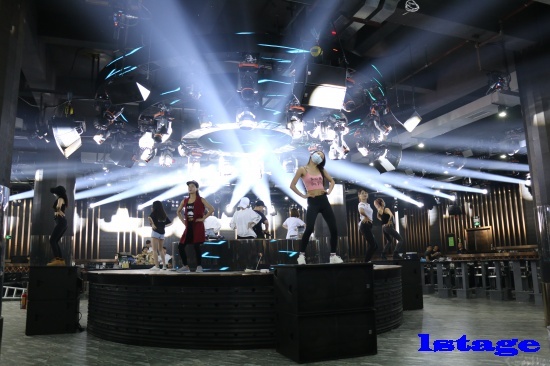 lifting and rotating stage