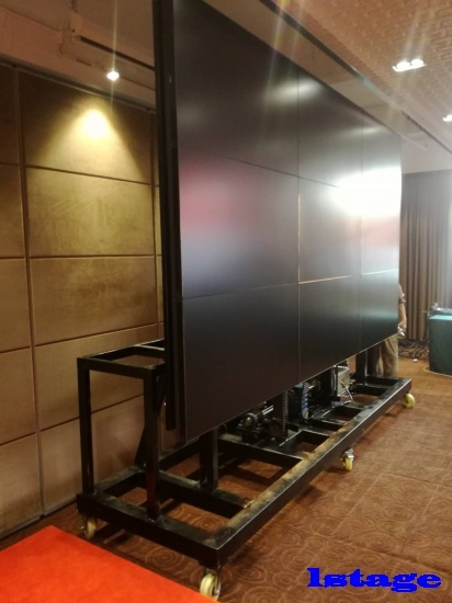led display lifting track