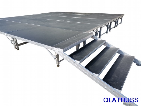 OLA009 aluminum portable stage （heavy type）
