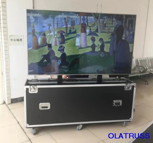 Lifting TV case