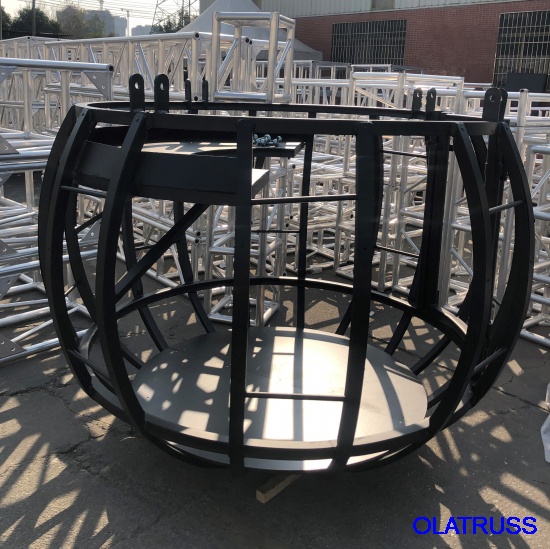 New design round ball DJ booth
