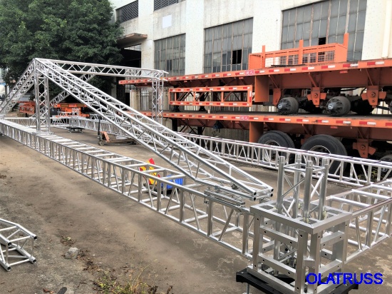 OLATRUSS Factory Test Build – S290 & S450 Truss Roof