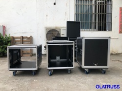 Sliding door rack case