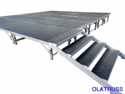 OLA009 aluminum portable stage （heavy type）
