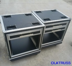 10U shockproof with drawer case